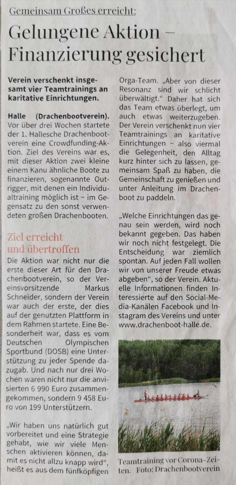 Gelungene Aktion - Supersonntag vom 14.02.2021