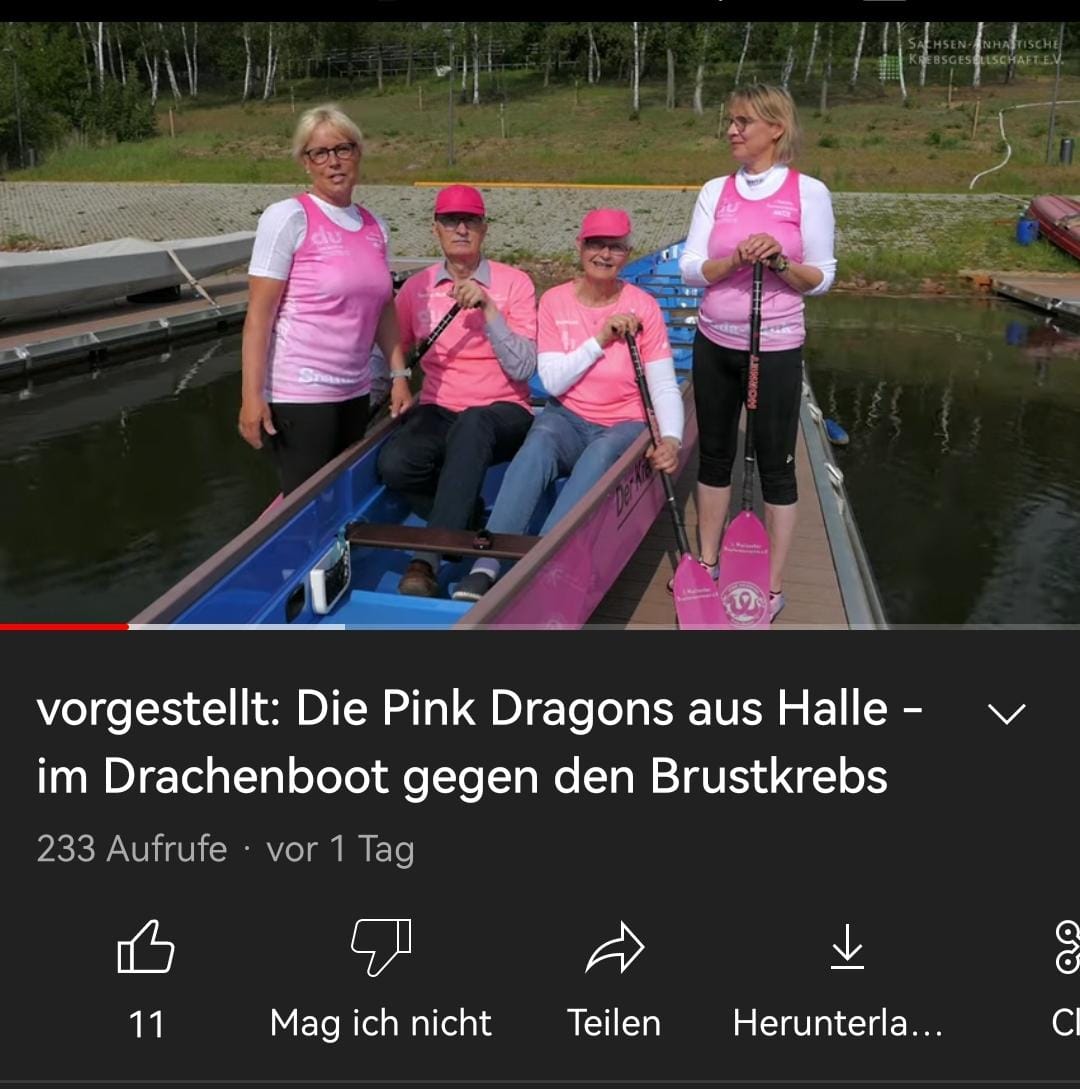Die Pink Dragons aus Halle - SAKG auf youtube seit 24.05.2022